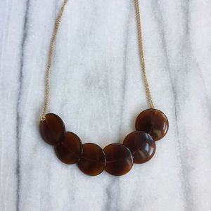 6 Plastic Disc Necklace